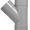 T-Stuk PVC 3x lijmmof wanddikte 3,2 mm Ø 32 mm 45° KOMO-keur