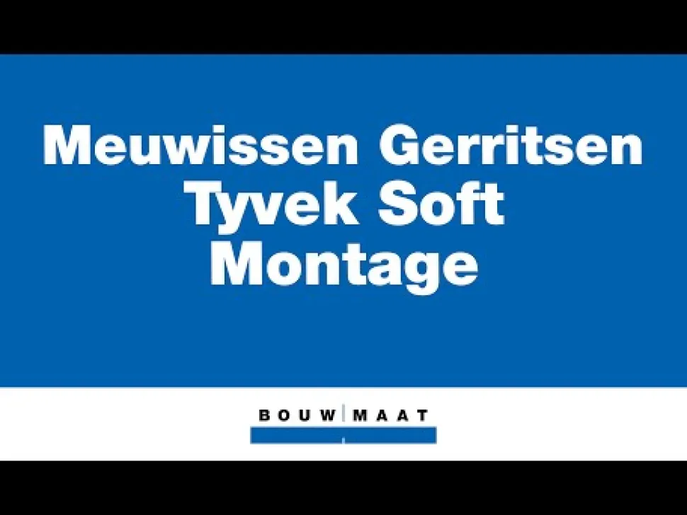 Tyvek Isolatiefolie Soft Dampopen Dak en Gevel 1,5x50m 75m2