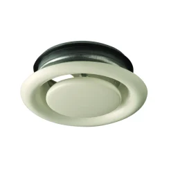 Ubbink Air Excellent Ventiel Afvoer Metaal Wit Ø125mm