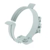 Ubbink Click Beugel Polypropyleen Wit 0° Ø80-100mm