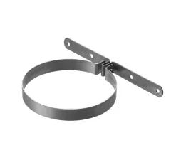 Ubbink Dakbeschotbeugel Ø 131 mm metaal naturel