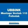 Ubbink Dakdoorvoermanchet Luchtdicht 55° Ø100-131mm