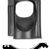Ubbink Dakdoorvoerpan Kunststof Zwart 25-45° Ø110-131mm