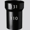 Ubbink Multivent Verloopstuk Kunststof Zwart Ø110-131mm