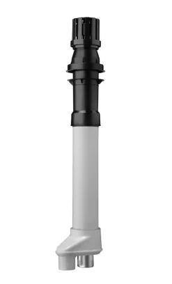 Ubbink Rolux Universe Parallel Dakdoorvoerset Ø60-100 80-80mm