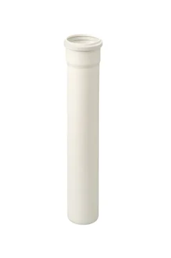 Ubbink Rolux Verlengstuk Enkelwandig Polypropyleen Wit 50cm Ø80mm