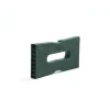 Ubbink Stootvoegventilatierooster Kunststof Waalformaat Zwart 100x50mm