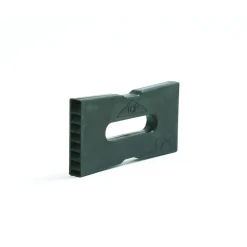 Ubbink Stootvoegventilatierooster Kunststof Waalformaat Zwart 100x50mm