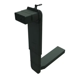 Ubbink VloerVent Cobra Rechthoek Zwart 513mm
