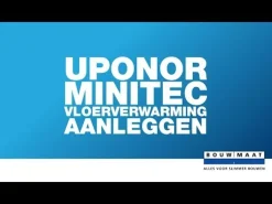 Uponor Minitec Leiding PE-Xa Wit 9,9x1,1mm 120m