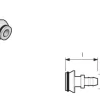 Uponor Minitec Schroefkoppeling Euroconus 9,9x3/4'' 2st