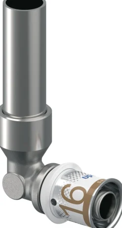 Uponor Persknie messing 16x350 mm 2 stuks