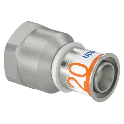Uponor Perskoppeling messing 20 mm x 3/4'' Binnen 2 stuk