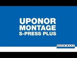 Uponor Press Puntstuk 16 mm x 3/4'' Buitendraad