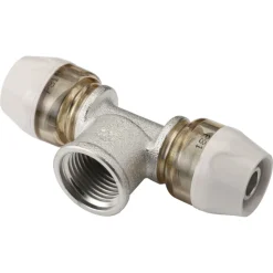 Uponor RTM T-stuk 16x1/2'' Binnendraad x 16 mm