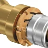 Uponor S-Press Overgangskoppeling edelstaal koper met perscontour M 25-22CU-S ST