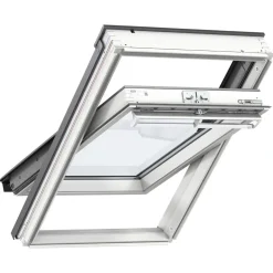 VELUX Dakraam GGL CK02 2070 Grenen Gelakt Wit 55x78cm FSC Mix Credit