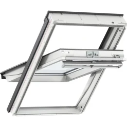 VELUX Dakraam GGU SK06 0070 Grenen PU-Gecoat Wit 114x118cm 100% PEFC