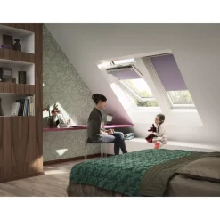 VELUX Tuimelvenster GGL CK04 2070 Gelakt Grenen Wit 550x978mm FSC Mix Credit