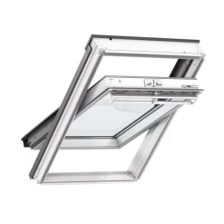 VELUX Tuimelvenster GGL CK04 2070 Gelakt Grenen Wit 550x978mm FSC Mix Credit