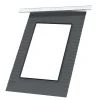 VELUX Waterkerende manchet BFX MK08 1000 polypropyleen 78x140 cm antracietgrijs