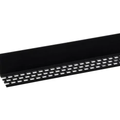 Ventilatieprofiel Kunststof Zwart