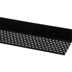 Ventilatieprofiel Kunststof Zwart