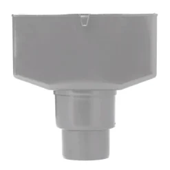 Vergaarbak PVC model L Ø 80/100 mm 235x230x122 mm met overloop