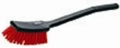 Vero Man-Power Handborstel kunststof 40 cm Zwart/Rood met harde nylon vezels
