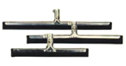 Vero Vloertrekker metaal/rubber 45 cm gegalvaniseerd/Zwart