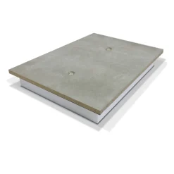 Vloerluik Cementgebonden Houtvezel en EPS Rc2,5 79,5x49,5cm