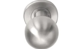 VoordeurKnop Met Rozet SKG3 RVS 52mm