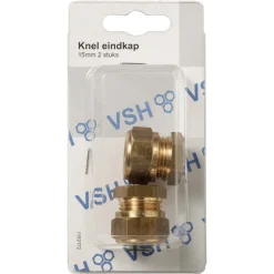 VSH Knel eindkap 15 mm 2 stuk