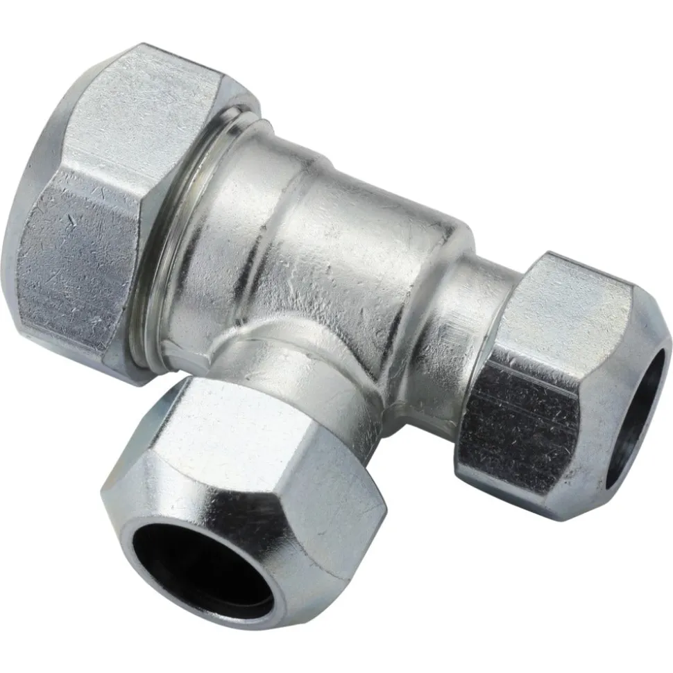 VSH T-Stuk CV Chroom 15x15x22mm