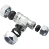 VSH T-Stuk CV Chroom 22x22x15mm
