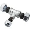 VSH T-Stuk CV Chroom 22x15x22mm 2st
