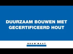 Vuren Geschaafd 44x44mm FSC Mix 70%