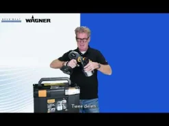 Wagner FC Accu Verfspuit 18V 4000 XVLP Set Met StandardSpray