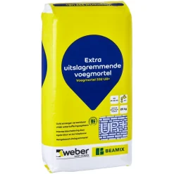 Weber Beamix Voegmortel 332 UR+ Antraciet 2774 Extra Uitslagremmend 25kg