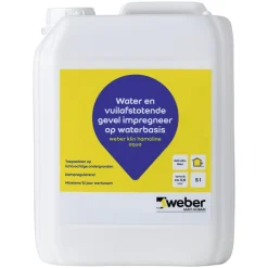 Weber Gevelimpregneer Klin Hamoline Aqua Waterbasis 5L