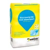Weber Stucmortel Renovatie Vezelversterkt Zoutabsorberend 20kg