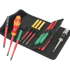 Wera Kraftform Kompakt Schroevendraaierset VDE 16 Extra Slim Tool Finder