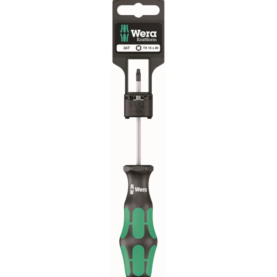 Wera Schroevendraaier 367 SB Torx TX15x80mm