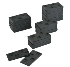 Wiggenset kunststof 20 stuks