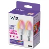 WiZ Led Kaarslamp E14 40W Mat 2st