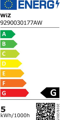 WiZ Slimme LED-Lamp E27 25W Filament C35 Warm tot Koelwit Licht Goud