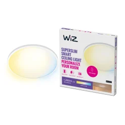 WiZ Superslim LED-Plafondlamp 14W Warm tot Koelwit Licht Wit