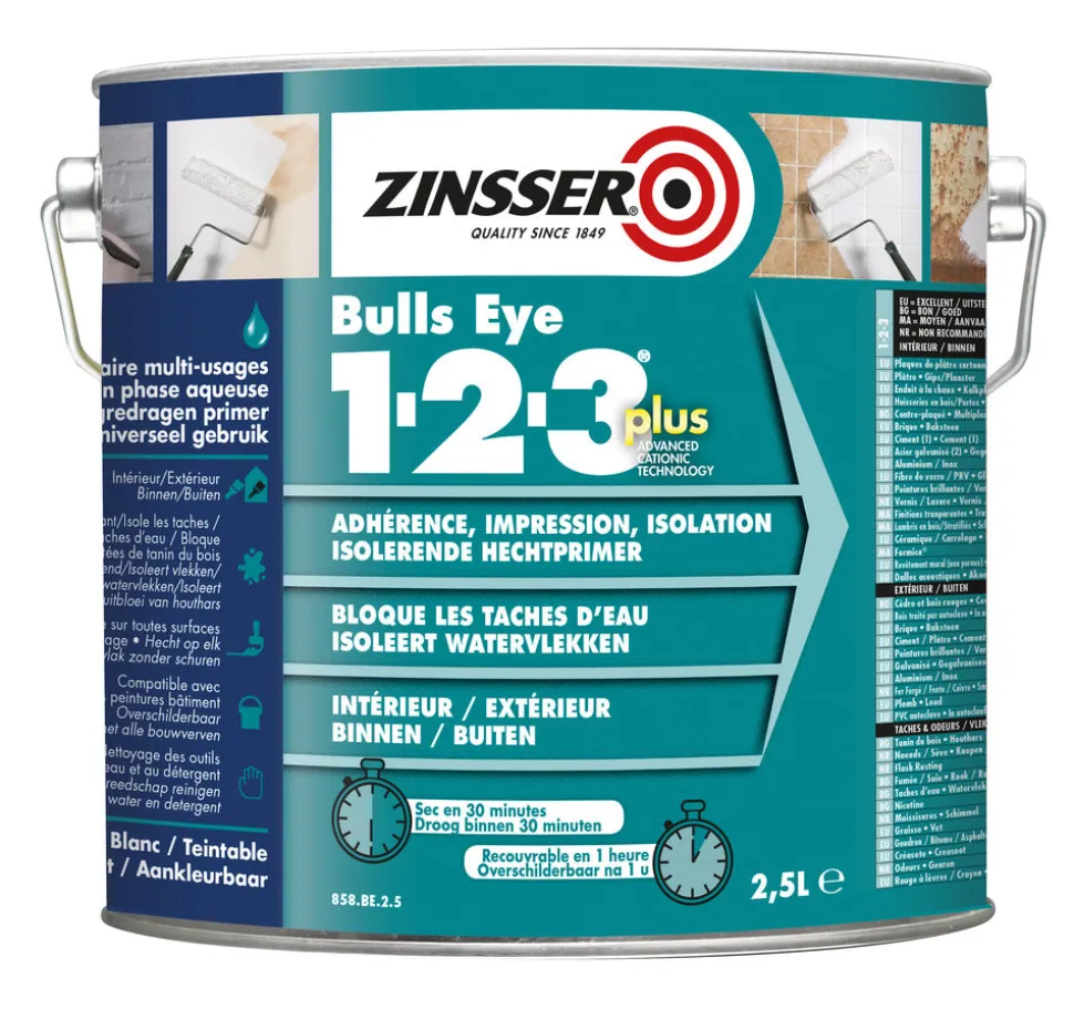 Zinsser 1-2-3 Plus Primer 2,5L