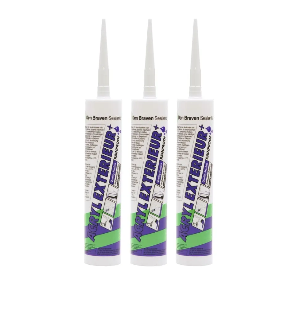 Zwaluw Acrylaatkit Acryl Exterior+ Wit 310ml