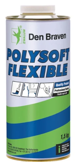Zwaluw Polysoft Flexible Plamuur 1,5kg